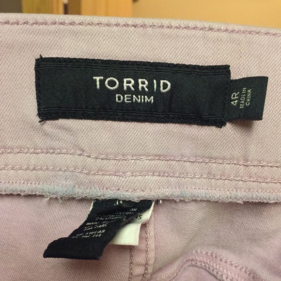 Torrid Lavender Jeggings - Picture 3 of 3
